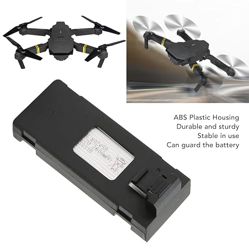 Batterie 3.7V 1800mAh Pour Drone RC - Remplacement Compatible E88, E99, P1, K3 Et Autres Modèles