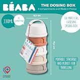 Beaba Formula Dispenser 4 Compartments Airtight Stackable Made in France view 2