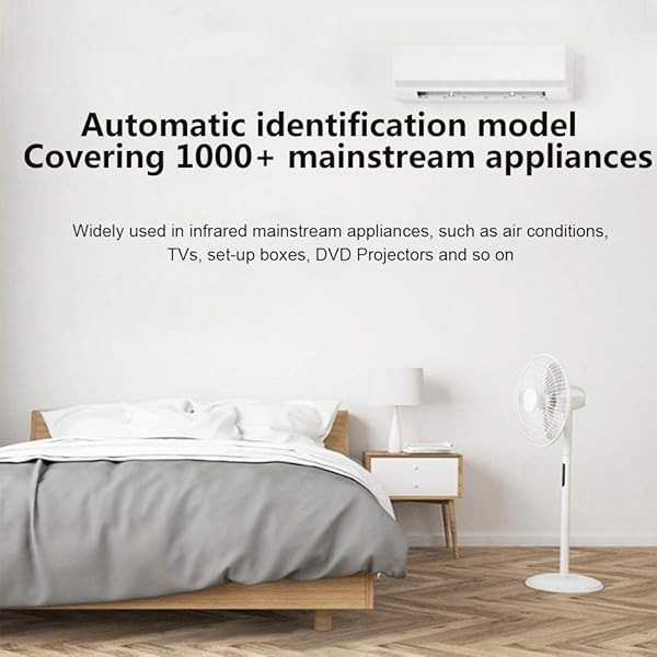 Funien Controles remotos Wi Fi Smart IR Controller App y Control de Voz Compatible con Alexa y Google Home All in One Control Remoto Universal por Infrarrojos para Dispositivos domsticos TV Aire