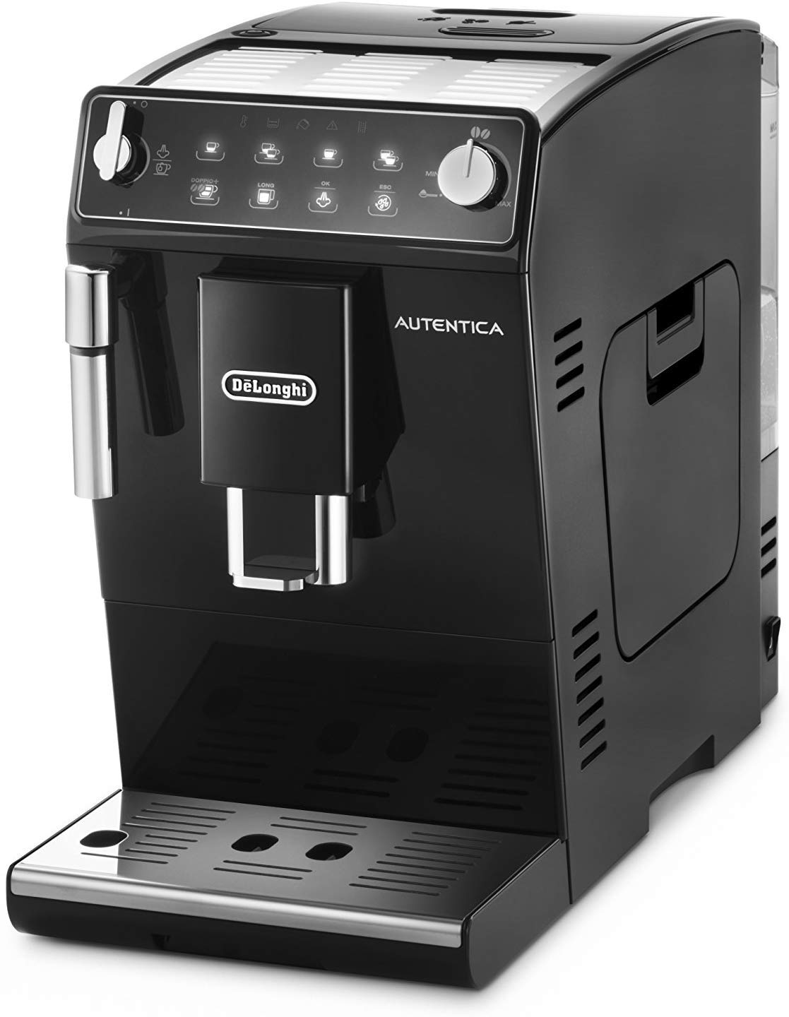 De'Longhi Autentica, Automatic Bean to Cup Coffee Machine, Cappuccino and Espresso Maker, ETAM 29.510.B, 1.3 liters, Black