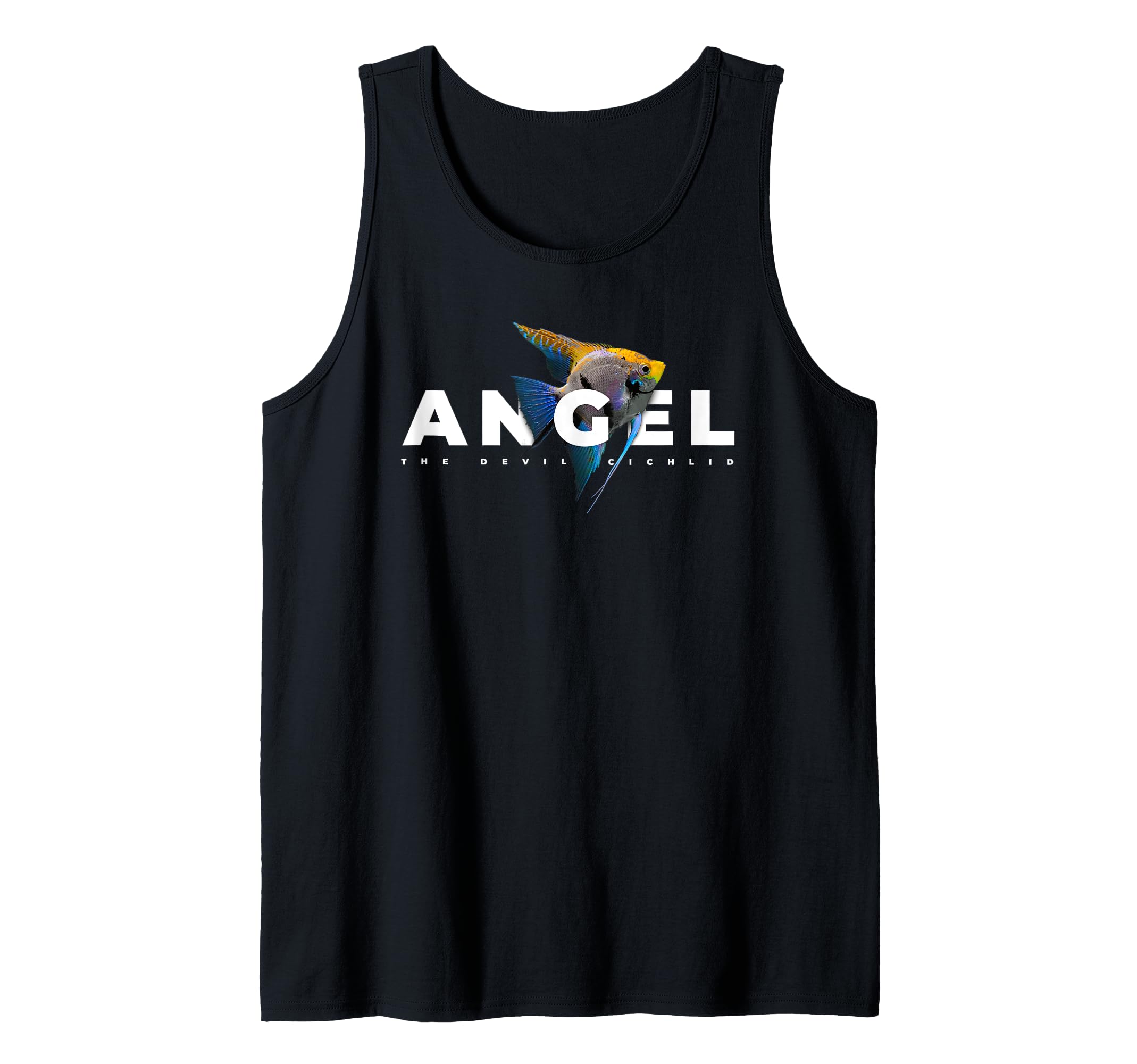 Angelfish Cichlid Aquarium Fish Tank Top