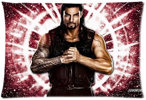 Custom Rectangle Pillowcase Roman Reigns Printed ,Double Sides,Standard Size