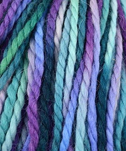 Misti Alpaca Hand Paints Chunky - #CP56 Purple Turquoise