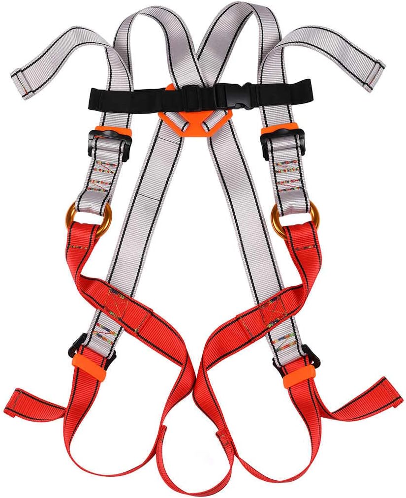 HandAcc Kids Full Body Harness, Youth Climbing Safety Harness Seat Belts for Outdoor Expanding Training Caving Rock Climbing Rappelling Equipment : Sports & Outdoors