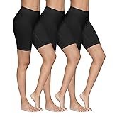 YADIFEN Slip Shorts for Under Dresses Women Seamless Anti Chafing Underwear Shaping Boyshort Smooth Thigh Biker Short Panties