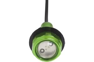 Yak-Power 2-Piece Super Bright LED Button Light Kit - Green