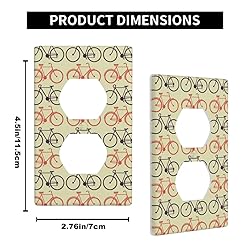 Pznen Bicycle Outlet Covers Vintage Bikes Wheel