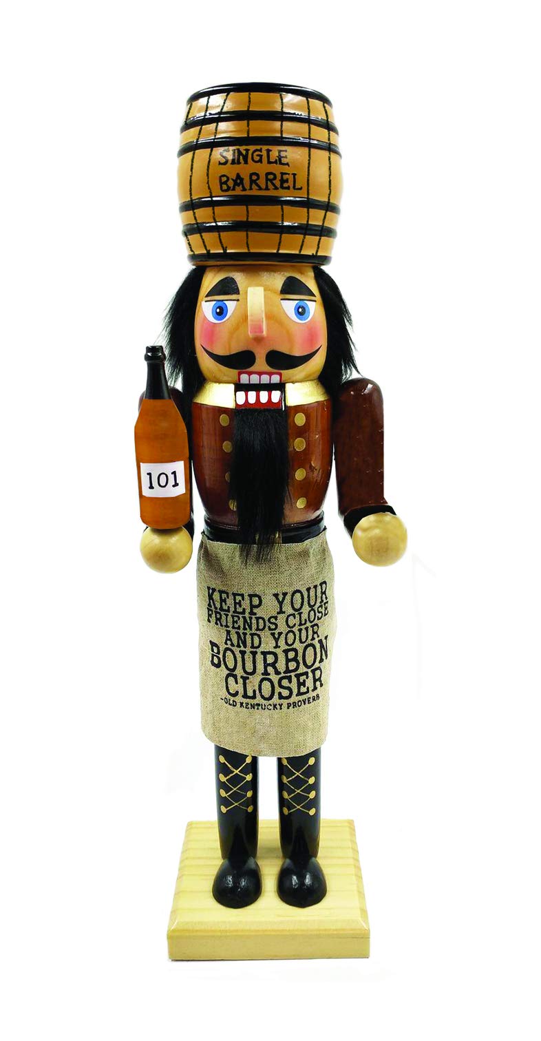 Photo 1 of 14" Bourbon Barrel Nutcracker