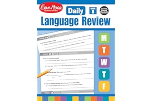 Evan-Moor Daily Language Review, Grade 8, Activities, Homeschooling and Classroom Resource Workbook, Reproducible Worksheets, Teacher Edition, Daily Practice, Skills Assessment, Grammar, Punctuation