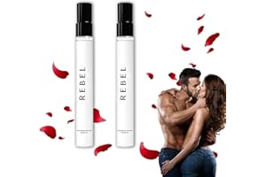 EHAUTO Rebel Pheromone Cologne for Men, Rebel Alloura Phero_mone Cologne, 2025 New Alloura for Men, Alloura Pheromone Perfume, Confidence-Boosting Long Lasting Fragrance(2PCS)