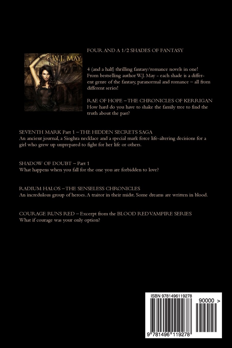 Four And A Half Shades Of Fantasy May W J 9781496119278 Amazon Com Books