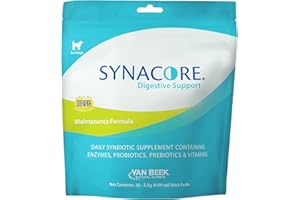 Van Beek Natural Science Synacore Canine - All Natural Formula to Provide Immune Support for Dogs & Help Maintain Digestive Health - Probiotics and Vitamins for Dogs - Pet Products - (30 Count)