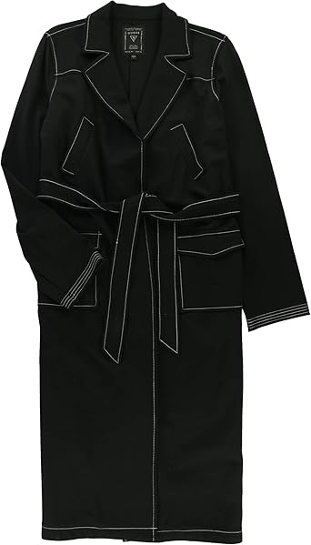 guess black coat womens