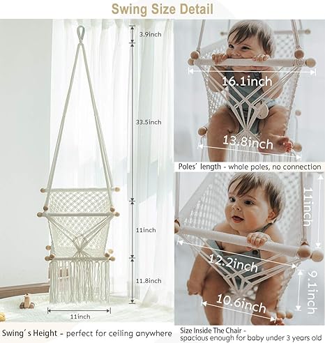 columpio terraza infantil