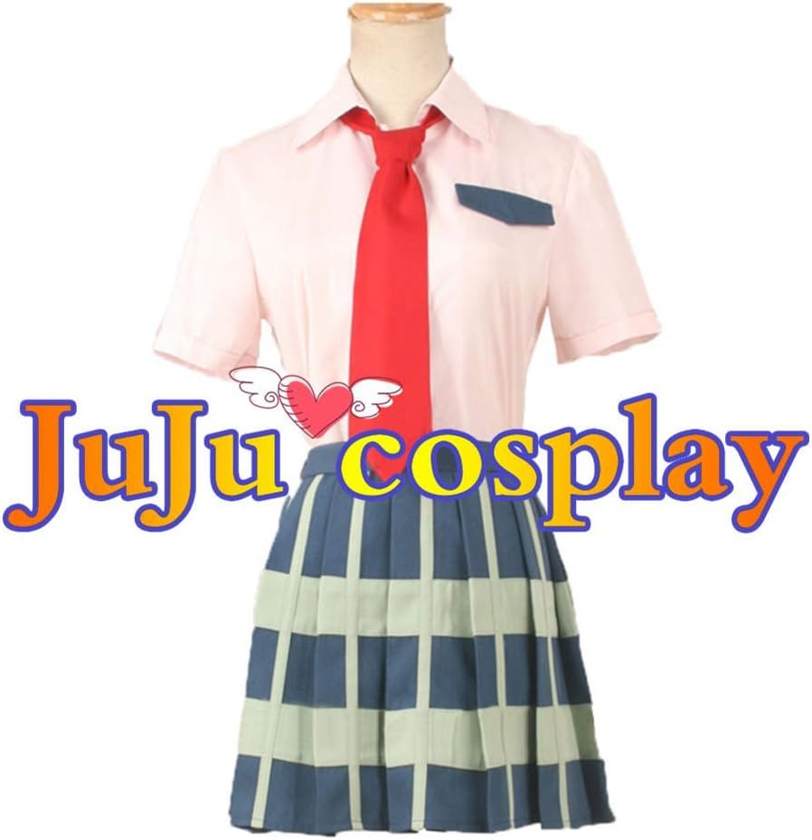 Amazon Jujucosplay 桜trick 美里西高校 女子制服 夏服 高山春香 園田優 南しずく 野田コトネ 園田美月 コスプレ衣装 女性用llサイズ 新ゲーム 制服 キャラクター ステージ仮装 舞台服 ハロウィーン 演出服 コスチューム イベント 変身 変装 コス