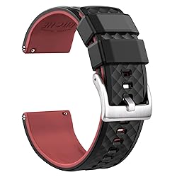 Ritche 24mm Silicone Watch Bands Quick Release