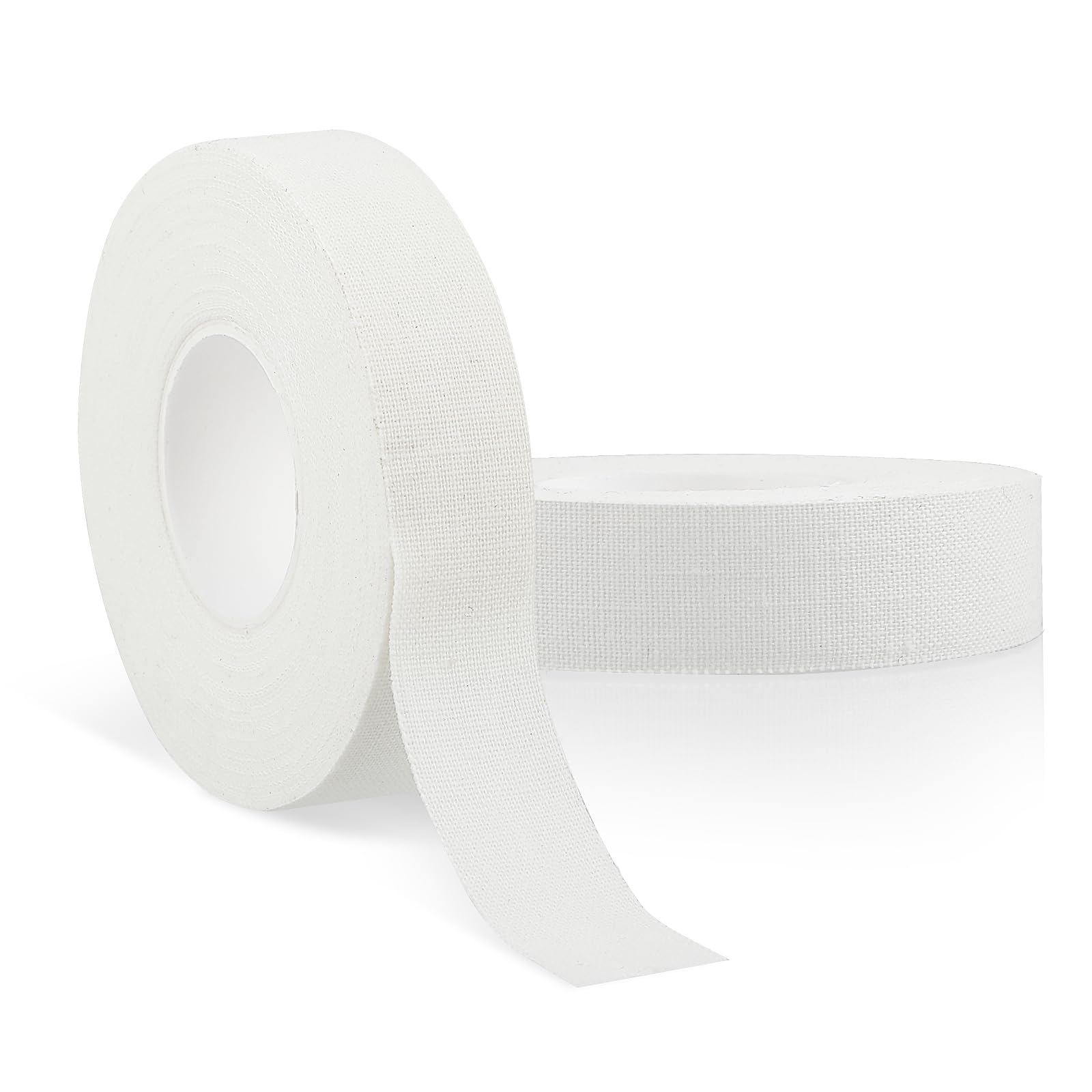 Finger Tape, White Extra Strong 0.6-Inch x 32-feet Athletic Tape for Fingers Feet Sweat Volleyball Finger Tape for Outdoor Sports Climbing Football (2)