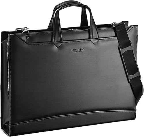 Amazon Co Jp A3 ビジネスバッグ 軽量 メンズ 大きめ ブリーフケース 日本製 豊岡製鞄 薄型 大開き Cwh0226 02 黒 F シューズ バッグ