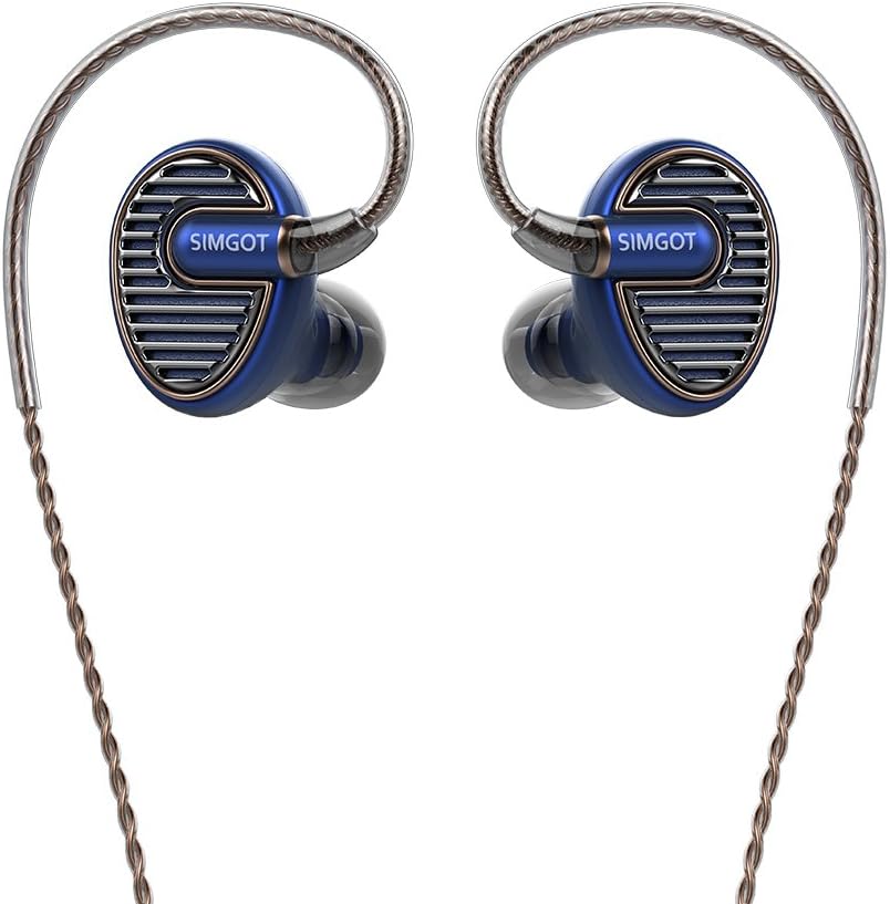 SIMGOT Canal Type Earphone EN700BASS (Blue)【Japan Domestic Genuine Products】