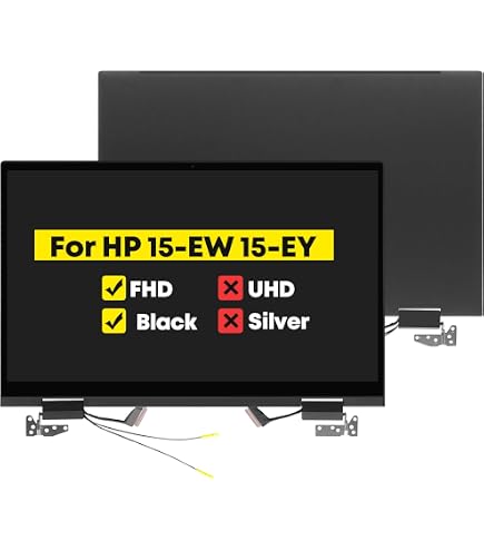 Dalle écran HP Pavilion 15-EG0000 Series 15.6" FHD IPS - Remplacement LCD, Neuf