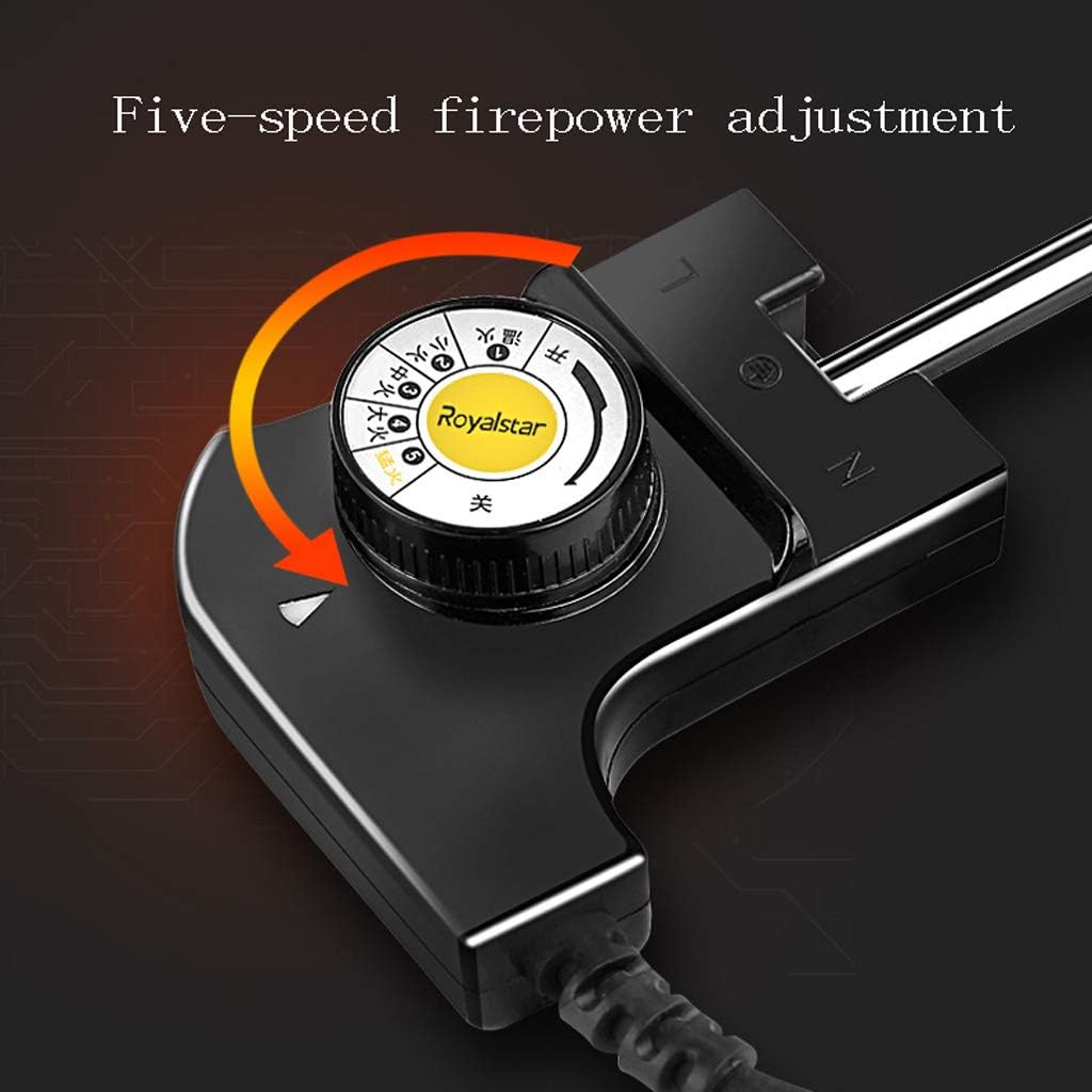 review zaizai Portable Electric Grill Hot Pot 1800W 10 Seconds Quick Heating, Multi-Purpose Pot, Five-Step Temperature Adjustment, Easy to Clean Non-Stick Pan for Indoor and Outdoor Barbecue