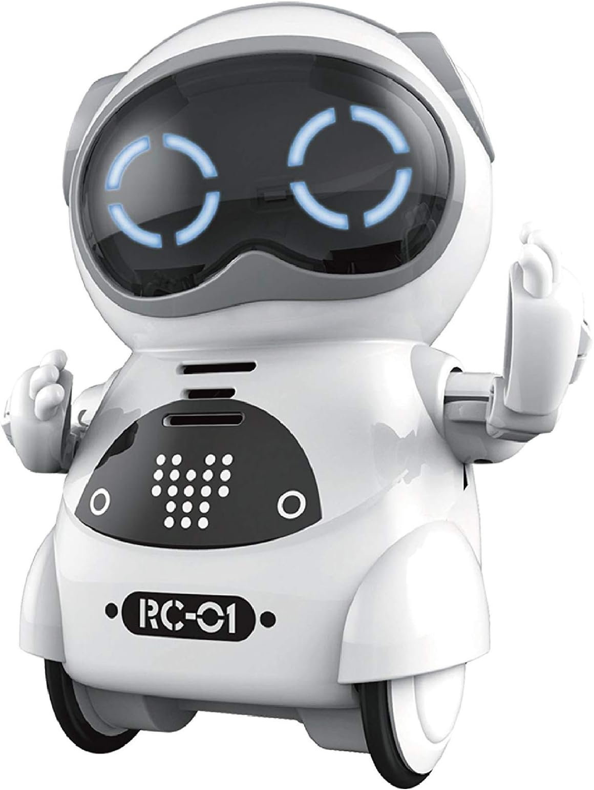 moosher Mini Pocket Robot-White