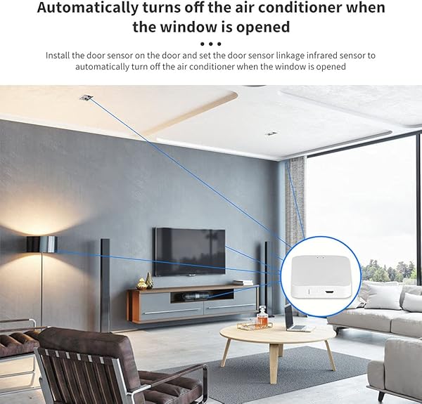 zrshygs Tuya ZigBee Smart Gateway Hub Smart Home Bridge Smart Life App Controlador Remoto inalmbrico Que Funciona con Dispositivos Tuya Zigbee