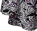 BAISHENGGT Women's Long Sleeve Buttons Tunic Top XXL Purple