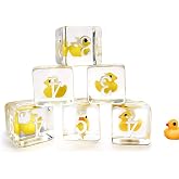 Bescon Yellow Duck 6 Sides Dice Set 6pcs Set in Brick Box, 16MM Yellew Duck D6 6pcs
