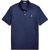 Polo Ralph Lauren Men Medium Fit Interlock Polo Shirt- FrenchNavySigPny - XXL