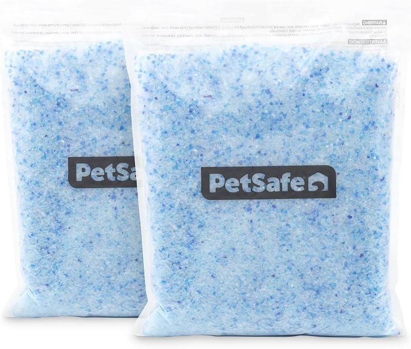 PetSafe ScoopFree Premium Non-Clumping Crystal Cat Litter Blue 2-Pack