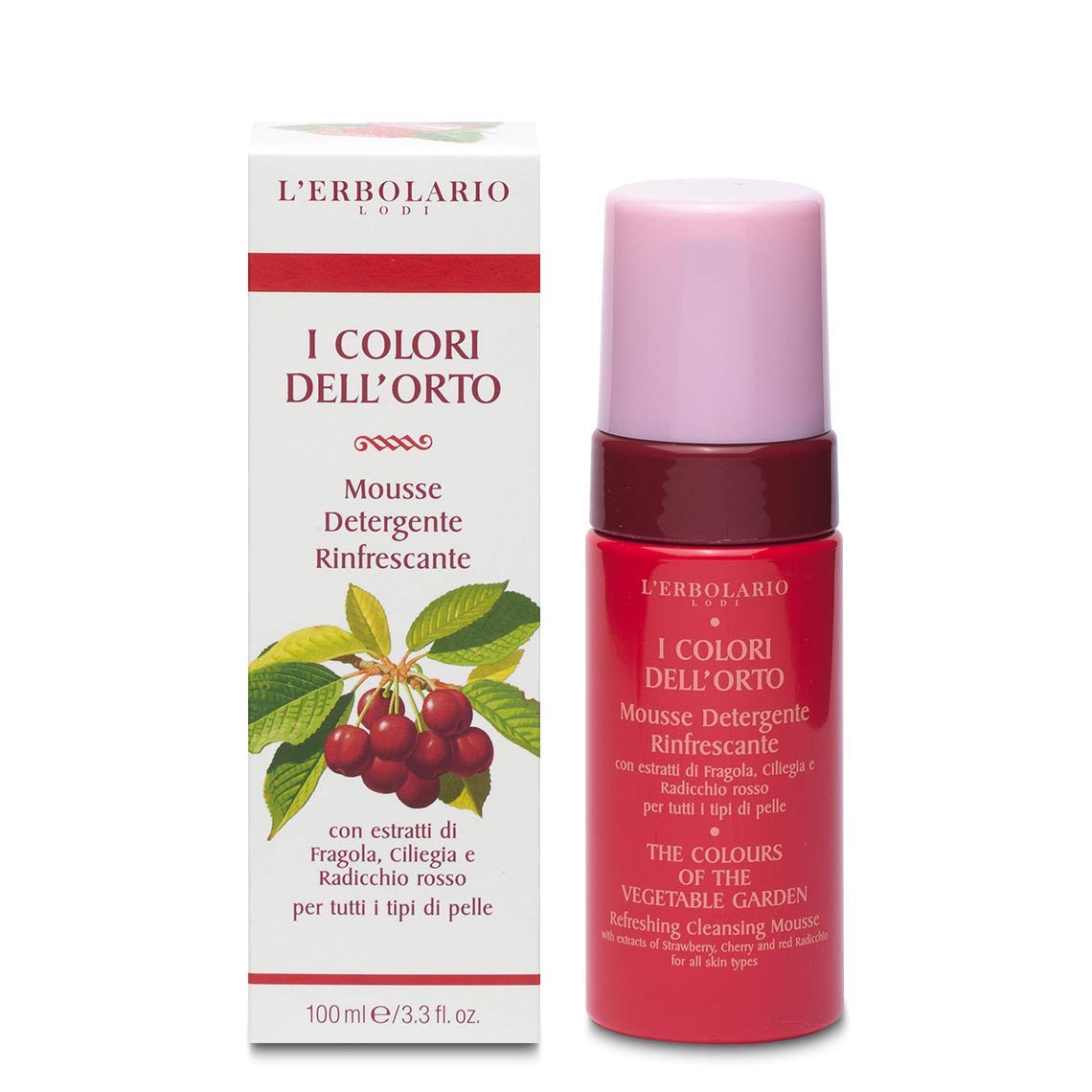 L'Erbolario Refreshing Moisturising Cleansing Mousse for All Skin Types 100ml