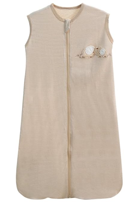 baby schlafsack sommer Frühling mädchen junge schlafanzug baumwolle dünner neugeboren Pyjamas Weiß- 0.5 tog. (80CM (6-18 mona