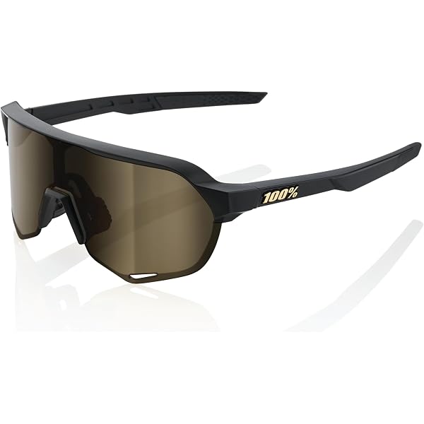 Amazon.com: 100% S3 Lentes de sol de rendimiento deportivo para