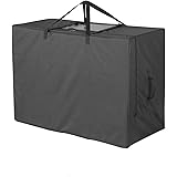 Cuddly Nest Folding Mattress Storage Bag Heavy Duty Carry Case for Tri-Fold Guest Bed Mattress (Fits Up to 6 Inches Twin Matt