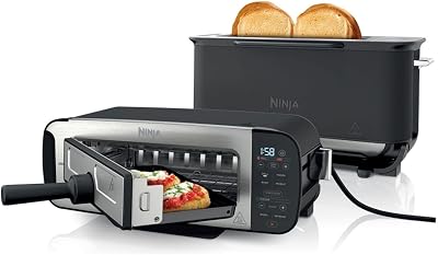 Ninja Foodi 3-in-1 Toaster Grill Panini Press Flip Design 7 Functions UK