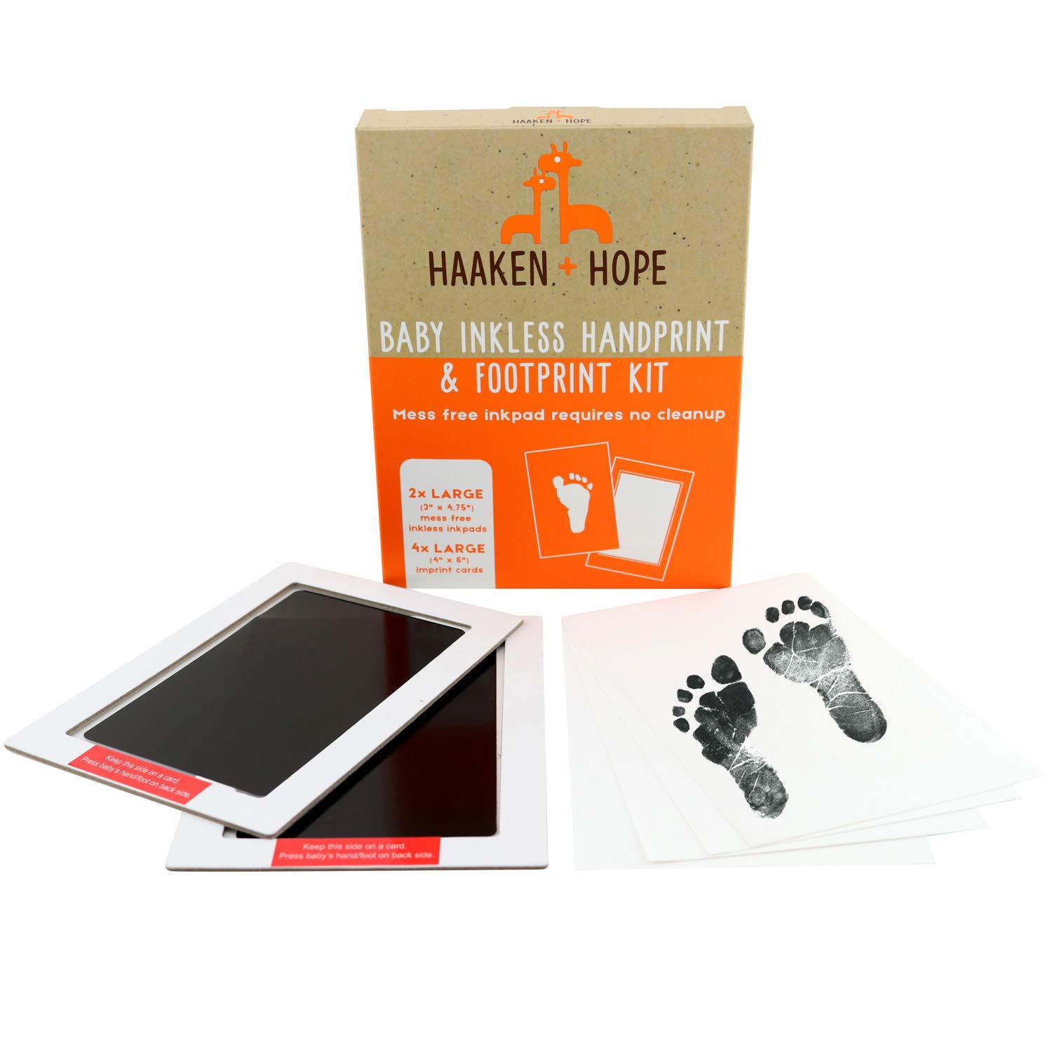 mess free footprint kit