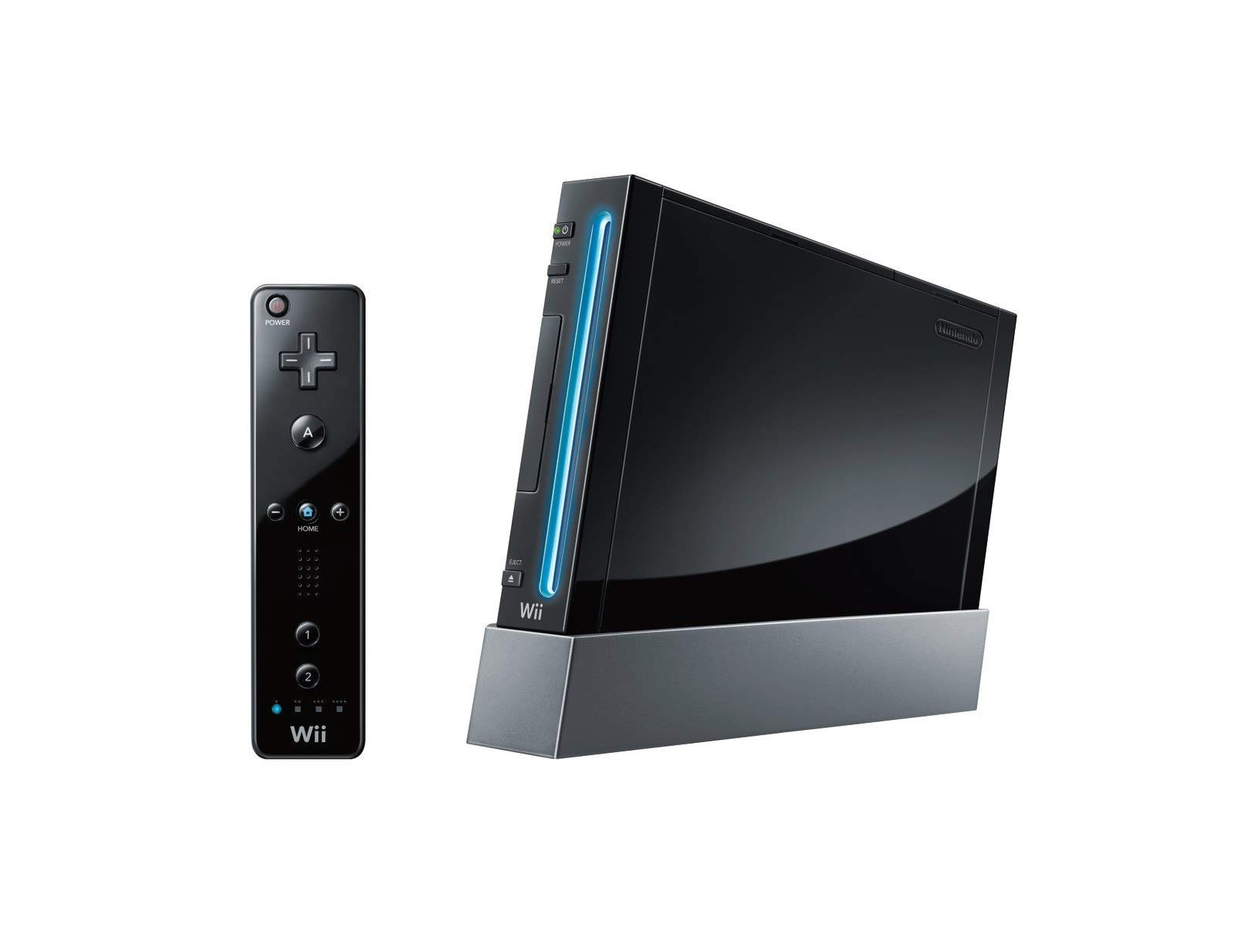 Nintendo Wii Console Black (Renewed)