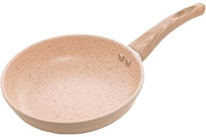 LYOR - Frigideira de Indução em Alumínio com Revestimento Cerâmico Granilite Bege 20cm