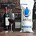 Jet Bag - Protective, Absorbent, Reusable Wine Bags for Travel (Set of 3) Made in the USA - Clear Back allows for Custom Insert