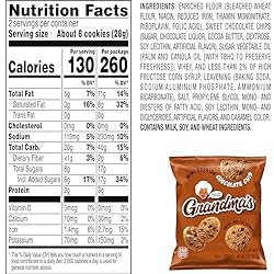 Grandma's Mini Chocolate Chip Cookies, 2 Ounce