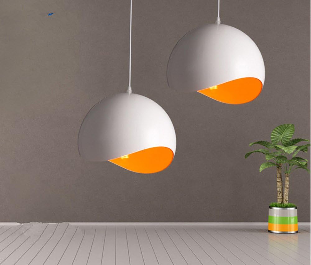 Zhhlinyuan Lampshades Modern White Ceiling Pendant Light Lamp Shade Chandeliers with Adjustable Hanging Height for Modern Loft Bar Cafe Living Room - Bulb Not Included