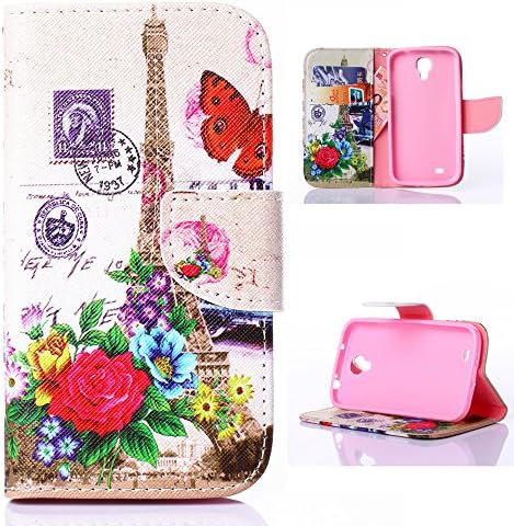 S4 Case,Samsung S4 Case,Galaxy S4 Case,leather Flip Credit Card Wallet Protective Case Magnetic Clasp for Samsung Galaxy S4 i9500