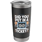 Did You Put In A Ticket Computer Support Funny IT Meme Stainless Steel Insulated Tumbler