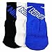 Nike Little Boy's 3-Pair Royal Assorted Performance Crew Socks