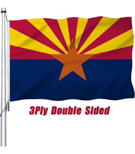 ⭐*y様 ARIZONA FREEDOM Amazon.com : XIFAN Double Sided Arizona State Flag 3x5 ft, Heavy