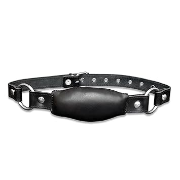 XXdreamSToys Flacher Leder-Mund-Knebel