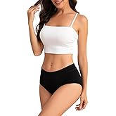 EVEN YOUNG Period Underwear for Women Leakproof Comfortable Breathable Panties Postpartum Menstrual Hipster Briefs 3 Pack