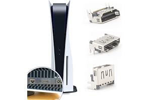 YWLRONG 3PCS HDMI Port Socket Connector for Sony PlayStation 5 PS5 Socket Jack Interface Connector Replacement for PS5 Console