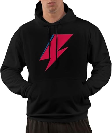 red lightning hoodie